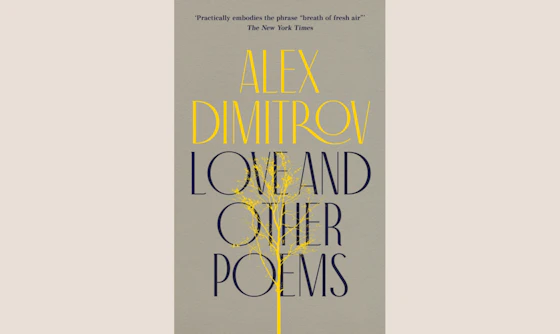 Advanced Poetry with Alex Dimitrov