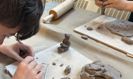 Family Workshop: Tick-Tock, Make a Clay Clock! (Ages 4+)