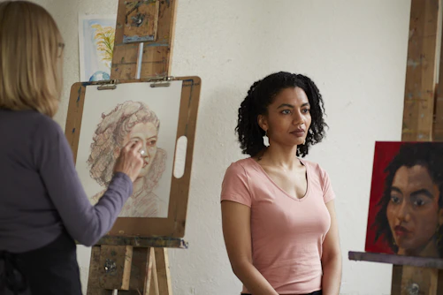Portrait Drawing with Colored Pencil Workshop