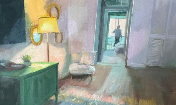 Illuminated Spaces in Gouache (Int/Adv)