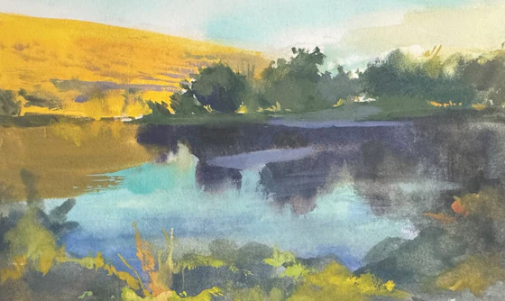 Light in the Landscape: Painting with Gouache
