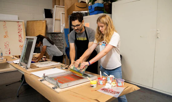 Screen Printing Workshop for Teens