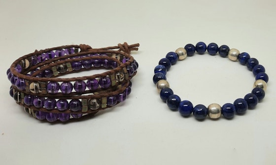 Beaded Stretch Bangles and Wrap Bracelets Workshop