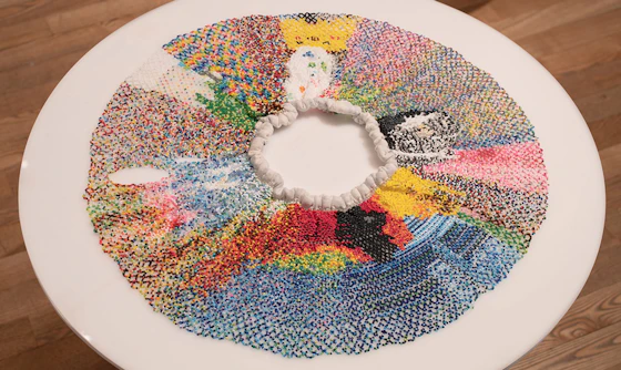 Collaborative Beaded Collar-Making with Sayo Ota