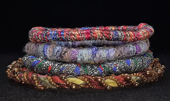 Twisting, Winding, & Wrapping: Fiber Jewelry