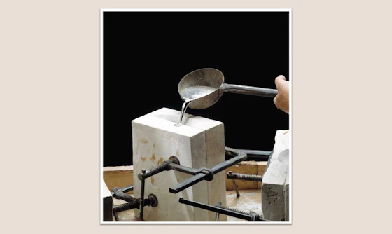 Sandcasting with Pewter