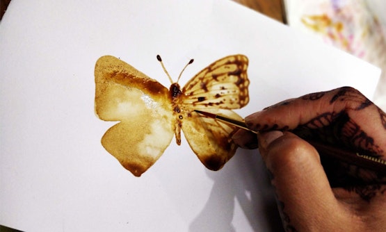 Painting with Coffee: Create Brew-tiful Sepia Art!